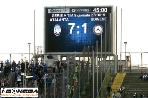 Đội hình Atalanta vs Udinese 17h30 ngày 24/10