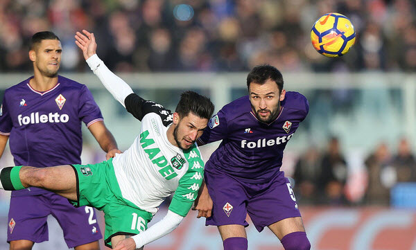 Thông tin trước trận US Sassuolo Calcio vs Fiorentina