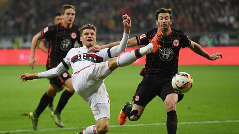Bóng đá - Bayern đứt mạch toàn thắng ở Frankfurt