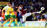 Norwich City 1-2 Aston Villa (Highlights vòng 36, giải Ngoại Hạng Anh 2012-13)
