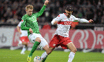 VfB Stuttgart 1 - 1 Werder Bremen (Đức 2013-2014, vòng 8)