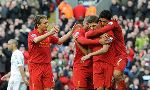 Liverpool 5-0 Swansea City (Highlights vòng 27, giải Ngoại Hạng Anh 2012-13)