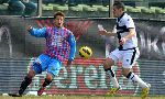 Parma 1-2 Catania (Highlights vòng 26, giải VĐQG Italia 2012-13)