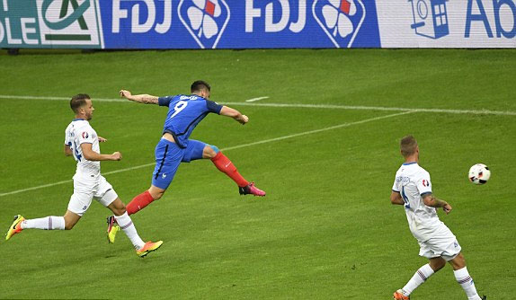 Pháp 5 - 2 Iceland (Euro 2016, vòng )
