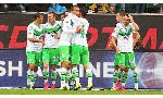 Wolfsburg 2 - 0 Hertha Berlin (Đức 2015-2016, vòng 5)