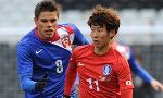 Hàn Quốc 1 - 2 Croatia (Giao Hữu 2013, tháng 9)