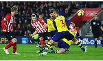 Southampton 2 - 0 Arsenal (Ngoại Hạng Anh 2014-2015, vòng 20)