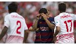 Sevilla 2 - 1 Barcelona (Tây Ban Nha 2015-2016, vòng 7)